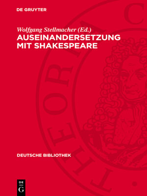 cover image of Auseinandersetzung mit Shakespeare